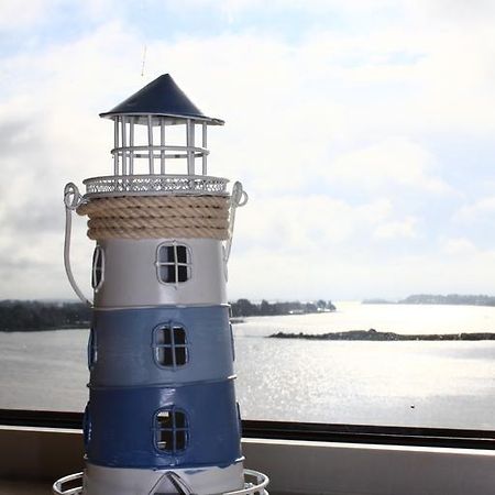 Ostseefjord-Schlei-Blick Im Wikingturm Schleswig Bagian luar foto