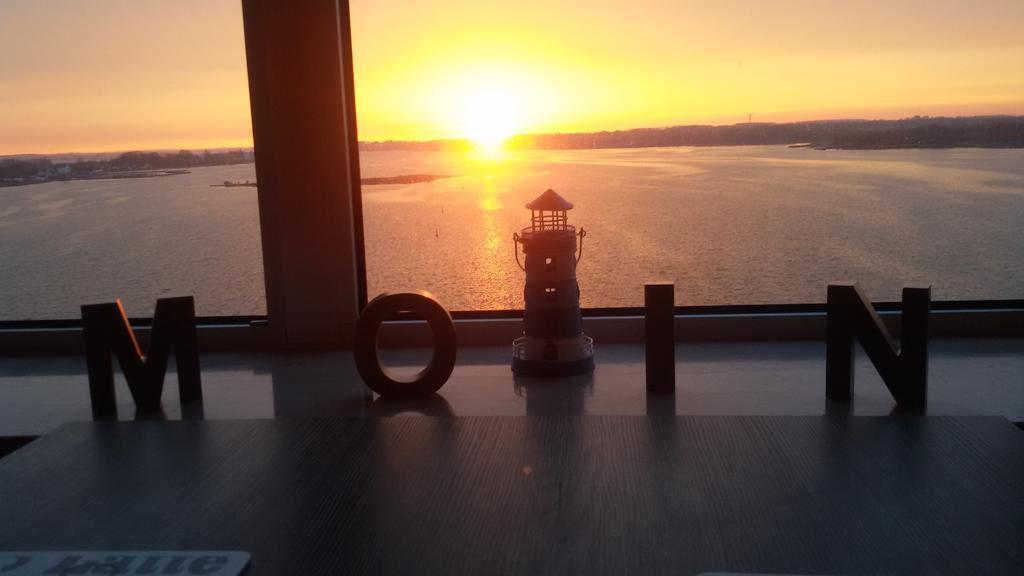 Ostseefjord-Schlei-Blick Im Wikingturm Schleswig Bagian luar foto